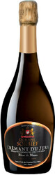 Игристое вино Domaine du Sorbief, Blanc de Blanc, Cremant du Jura AOC, 2014