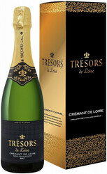 Игристое вино Joseph Verdier, "Tresors de Loire" Brut, Cremant de Loire AOC, gift box