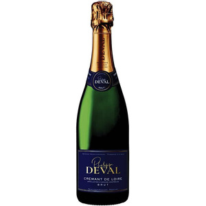 Игристое вино "Philippe Deval" Brut, Cremant de Loire AOC