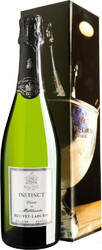 Игристое вино Bouvet Ladubay. "Instinct" Cuvee de Millenaire Brut. Saumur AOC. gift box