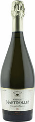 Игристое вино Chateau Martinolles, "Grande Reserve" Brut Blanc de Blancs, Cremant de Limoux AOP, 2014