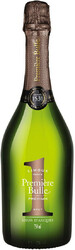 Игристое вино Sieur d'Arques. Premiere Bulle Premium Brut. Cremant de Limoux AOC