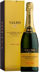 Игристое вино Valdo, "Marca Oro", Prosecco di Valdobbiadene Superiore DOCG, gift box