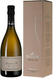 Игристое вино Ruggeri. "Giustino B." Valdobbiadene Prosecco Superiore DOCG. gift box
