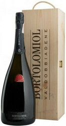 Игристое вино Bortolomiol, "Prior" Brut, Valdobbiadene Prosecco Superiore DOCG, wooden box, 1.5 л