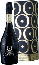 Игристое вино Conca d'Oro. Conegliano Valdobbiadene Prosecco Superiore DOCG "Dosage Zero". gift box