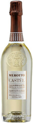 Игристое вино Merotto, "Castel" Valdobbiadene Prosecco Superiore DOCG Extra Dry, 2017