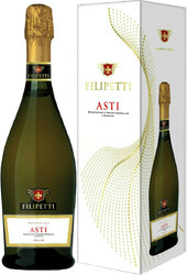 Игристое вино "Filipetti" Asti DOCG, gift box