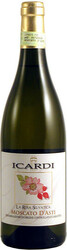 Игристое вино Icardi. "La Rosa Selvatica". Moscato d'Asti DOCG