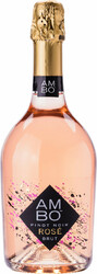 Игристое вино "Ambo" Secco Pinot Noir Rose Brut