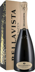 Игристое вино Bellavista. "Saten". Franciacorta DOCG. gift box