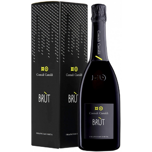 Игристое вино Contadi Castaldi, Franciacorta Brut DOCG, gift box