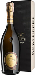 Игристое вино Guido Berlucchi. "Cuvee Imperiale" Brut Vintage. gift box