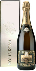 Игристое вино Monte Rossa, "P.R." Blanc de Blancs Brut, gift box "Premium"