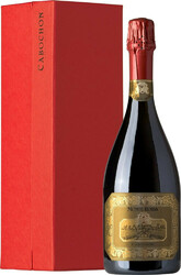 Игристое вино Monte Rossa. "Cabochon" Brut. gift box