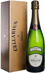 Игристое вино Guido Berlucchi. "Cellarius" Brut. Franciacorta DOCG. gift box