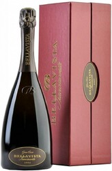 Игристое вино Bellavista. Franciacorta Gran Cuvee Brut. gift box