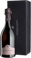 Игристое вино Cuvee "Annamaria Clementi" Rose Extra Brut, Franciacorta DOCG, 2010, gift box