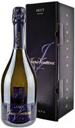 Игристое вино Jane Ventura. "Gran Reserva" Brut Nature. Cava DO. gift box