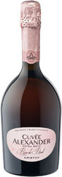 Игристое вино "Aristov. Cuvee Alexander" Rose de Pinot Extra Brut