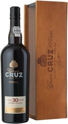 Портвейн Porto Gran Cruz 30 Years Old, wooden box