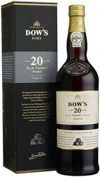 Портвейн Dow's, Old Tawny Port 20 Years, gift box