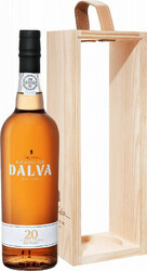 Портвейн "Dalva" 20 Years Old Dry White, gift box