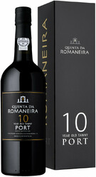 Портвейн Quinta da Romaneira, Tawny Port 10 Years Old, gift box