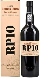 Портвейн Ramos Pinto, Porto "Quinta De Ervamoira" 10 Anos, gift box