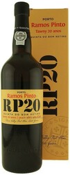 Портвейн Ramos Pinto, Porto "Quinta do Bom Retiro" 20 Anos, gift box