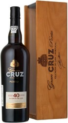 Портвейн Porto Gran Cruz 40 Years Old, in wooden box