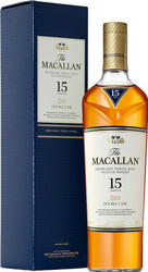 Виски "Macallan" Double Cask 15 Years Old, gift box, 0.7 л