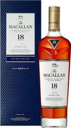 Виски "Macallan" Double Cask 18 Years Old, gift box, 0.7 л