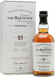 Виски Balvenie PortWood 21 Years Old, gift box, 0.7 л