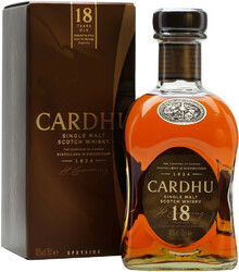 Виски "Cardhu" 18 Years Old, gift box, 0.7 л