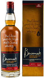 Виски "Benromach" Cask Strength (57,1%), 2009, gift box, 0.7 л