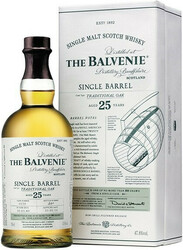 Виски Balvenie "Single Barrel" Traditional Oak, 25 Years Old, gift box, 0.7 л