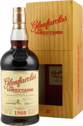 Виски Glenfarclas 1960 "Family Casks" (45,2%), wooden box, 0.7 л