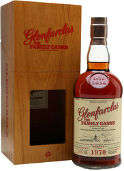Виски Glenfarclas 1970 "Family Casks" (55,5%), wooden box, 0.7 л
