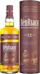 Виски "Benriach" Sherry Wood, 12 Years Old, in tube, 0.7 л