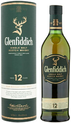 Виски "Glenfiddich" 12 Years Old, in tube, 0.5 л