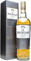 Виски Macallan "Fine Oak" 10 Years Old, with box, 0.7 л