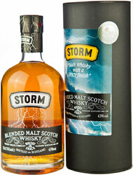 Виски Lombard, "Storm" Blended Malt, in tube, 0.7 л