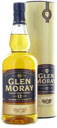 Виски Glen Moray 12 years, in tube, 0.7 л