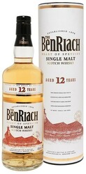 Виски Benriach 12 years old, In Tube, 0.7 л