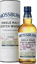 Виски Mossburn, "Vintage Casks" No.1 Linkwood, 2007, in tube, 0.7 л
