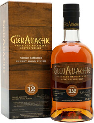 Виски "GlenAllachie" 12 Years Old Pedro Ximenez Sherry Wood Finish, gift box, 0.7 л