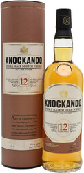 Виски "Knockando" 12 Years Old, gift box, 0.7 л