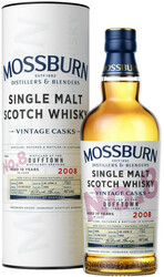 Виски Mossburn, "Vintage Casks" No.8 Dufftown, 2008, in tube, 0.7 л