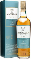 Виски "Macallan" Fine Oak 15 Years Old, with box, 0.7 л